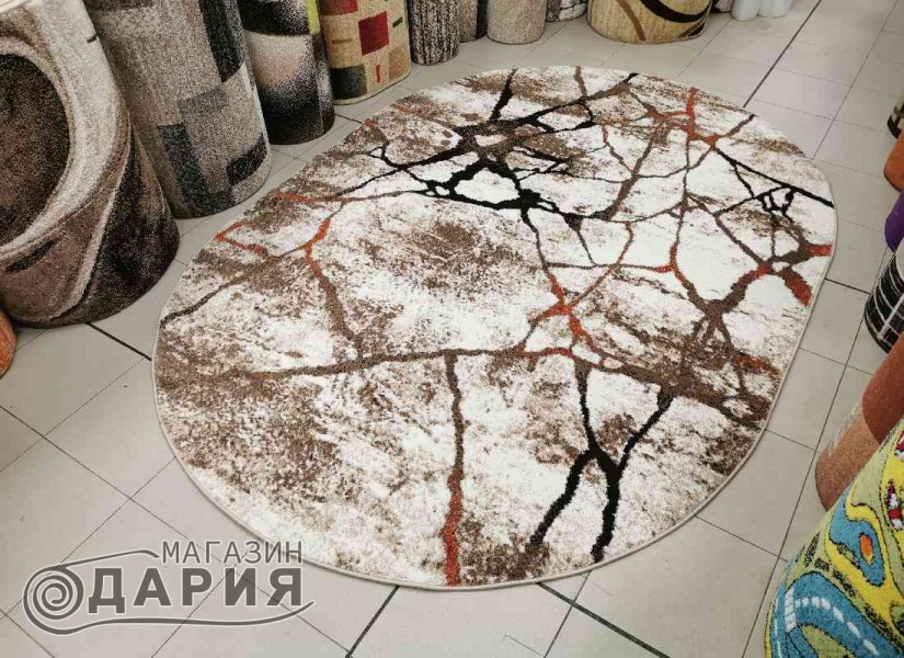 Тъкан килим MAGNOLIA 563 cream/orange